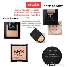 Maybelline Loose Powder, Best Loose Powder, Maybelline Powder, Makeup List, Cool Undertones, Finishing Powder, Pressed Powder, Natural Makeup Looks