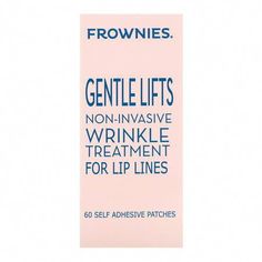 Arrives by Fri, Dec 1 Buy Frownies Gentle Lifts, Wrinkle Treatment for Lip Lines, 60 Self Adhesive Patches at Walmart.com Marionette Lines, Life Changing Habits, Smile Lines, Facial Muscles, How To Line Lips