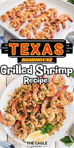 the texas roadhouse grilled shrimp recipe