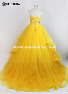 Beauty and the Beast Cosplay Costume Yellow Belle Princess Dress     Condition: Brand New   Color:  White   Material: Organza And Lace   Sleeve Length:Off the Shoulder Dresses Length:Floor-Length   Neckline: Strapless   Includes: Dress     Notice: If your size is way off the standard size chart, Please choose custom-made . Yellow Costume Dress For Cosplay Events, Fairytale Overbust Cosplay Dress, Yellow Prom Dresses Beauty And The Beast, Yellow Princess Dress For Dress-up, Beauty And The Beast Yellow Dress, Disney Princess Belle Dress, Belle Dress Disney, Disney Dress Up, Super Hero Outfits