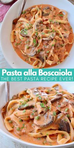 pasta alla boscaiola the best pasta recipe ever