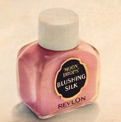 Revlon "Moon Drops" "Blushing Silk" 80s Skincare, Sustainable Bathroom, Revlon Cosmetics, Vintage Commercials, Beauty Poster, Makeup Ads, You Deserve The World, Retro Makeup