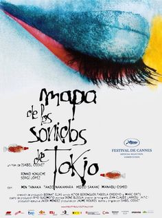 a movie poster for the film mapa de los sombres de tokio