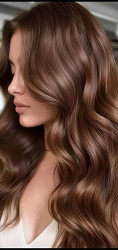 Chocolate Honey Hair Color, Brown Hair Colors Chocolate Balayage, Dark Golden Brown Balayage, Milky Chocolate Brown Hair, Brown Hair Color For Pale Skin, Hair Color For Filipina Skin, Cedar Brown Hair, Light Coffee Hair Color, Brown Hairlights