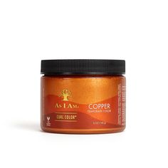 Curl Color Copper As I Am Curl Color Copper | Gold | Sally Beauty Color On Dark Hair, As I Am Curl Color, Porous Hair, High Porosity Hair, Temporary Hair Color, Colored Curly Hair, Hair Porosity, Copper Hair Color, Sally Beauty