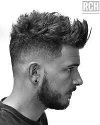 Mens Hairstyles Quiff, Hairstyle Man, New Men Hairstyles, Barber Style, Best Fade Haircuts, Trendy Mens Hairstyles, 2019 Hairstyles