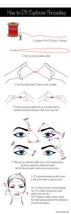 Brow Threading, Nails Shape, Hair Removal Diy, Best Makeup Tutorials, Seni Dan Kraf, Threading Eyebrows, Smink Inspiration, Perfect Eyebrows, Kraf Diy