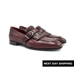 - Estimated Delivery Time depends on inventory availability. - In-stock orders are usually delivered within 1-4 business days. - For out-of-stock orders, it usually takes 4 - 6 weeks to be produced and delivered. Please check product descriptions for details. - Please note that orders do not ship on Saturdays and Sundays. NEVADO Model: Single Monk Strap Upper Material: Top Grain Calf Leather Outsole Material: Leather Construction Method: Blake-Stitched For further information please contact us. Men's Dress Shoes, Fashion Decor, Shoe Gifts, Clean Shoes, Mens Oxfords, Shoes Leather, Monk Strap, Loafers Men, Comfortable Shoes