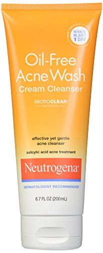 Neutrogena Oil Free Acne Wash, Oil Free Acne Wash, Oil Free Cleanser, Overnight Acne Remedies, Salicylic Acid Cleanser, Neutrogena Oil, Hydrocortisone Cream, Acne Face, Acne Face Wash