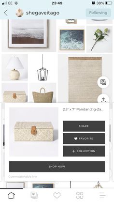 the homepage for an interior designer's website, with pictures and text on it