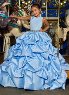 ASHLEYlauren Kids 8036 Size 14 Ivory Girls Pageant Dress Ball Gown Pic – Glass Slipper Formals Pageant Wardrobe, Violin Recital, Kids Pageant Dresses, Princess Gowns, Sparkly Gown, Ashley Lauren, Girls Ball Gown, Pageant Gown