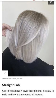 Exotic Hair Color, Pearl Blonde, Beautiful Gray Hair, Hair Techniques, Blonde Hair Inspiration, Hair Help