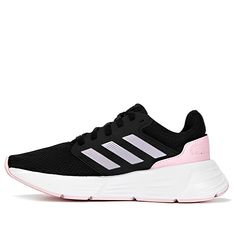 (WMNS) Adidas Duramo 10 GALAXY 6 OM 'Black Pink' ID7372 Adidas Duramo 10, Sneakers Collection, Low Top Sneakers, Sneaker Collection, Stylish Sneakers, Perfect Pair, Low Top, Top Sneakers, Black Pink