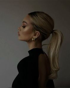 Wedding Ponytail, Voluminous Ponytail, Stylish Ponytail, Wavy Ponytail, Hairstyles With Glasses