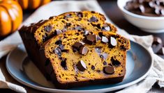 Pumpkin Chocolate Chip Bread Pumpkin Bread With Chocolate Chips, Chocolate Pumpkin Bread, Bread With Chocolate Chips, Bread With Chocolate, Pumpkin Cravings, Moist Pumpkin Bread, Chocolate Chip Bread, Pumpkin Chocolate Chip Bread, Protein Bread