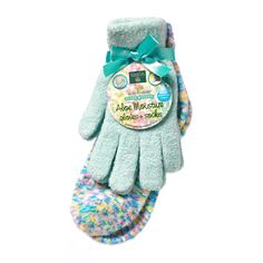 PRICES MAY VARY. Plush SOFTEST SOCKS & GLOVES - Made with luxurious Aloe Vera fabric, these socks and gloves are sure to be your new favorite accessories! The softness of the fabric will pamper your skin while keeping your hands & feet constantly moisturized. ALOE VERA - Natural Aloe Vera and Vitamin E to continually moisturize and pamper feet and hands. DOUBLE THE COMFORT - Slip into these ultra-plush socks and gloves for an extra layer of comfort! The soft, Aloe Vera-infused fabric will keep y Moisturizing Gloves, Green Confetti, Stocking Stuffers For Her, Natural Aloe Vera, Soft Gloves, Cozy Accessories, Spa Accessories, Soft Sock, Perfect Stocking Stuffers