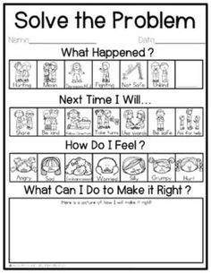 solve the problem worksheet to help students learn how to read and write numbers