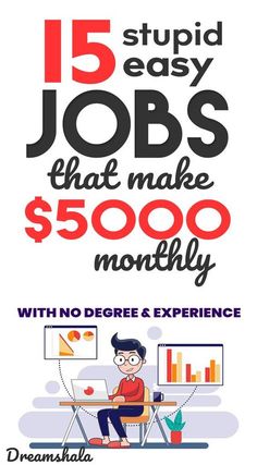 Unique Jobs Ideas, Make 5000 In A Month, Easy Online Jobs Extra Money, Easy Online Side Hustles, Netflix Jobs, Self Employed Jobs, Faire Son Budget, Legit Online Jobs, Make Money Online Fast