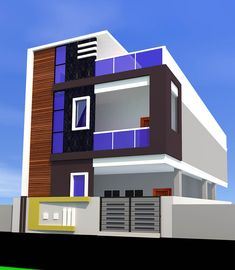 G 1 Front Elevation Design Indian, Double Floor House Design, Two Floor House Design, G+1 House Elevation Indian, Small House Modern, Modern House Elevation Design, Modern House Elevation, Wooden Door Frame, Indian House Exterior Design