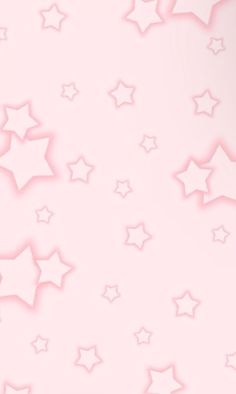 a pink background with white stars on it