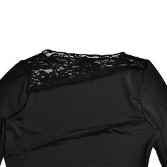 Please refer to our sizing chart for a guideline when choosing a size. 5 business days order processing time. 90% polyester 10% spandex. Fitted Solid Color Blouse For Winter, Non-stretch Long Sleeve Party Tops, Fitted Solid Color Winter Blouse, Black Stretch Tops With Splicing Details, Elegant Spring Tops With Splicing Details, Black Stretch Top With Splicing Details, Black Spliced Stretch Top, Spring Party Blouse With Splicing, Elegant Party Tops With Splicing Detail