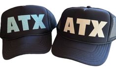 ATX Navy Trucker Hats Hat Runway, Pickleball Hats, Colorful Hats, Colorful Hat, Pickleball Court, Navy Hats, Blue Sparkle, Blue Sparkles, Pickleball