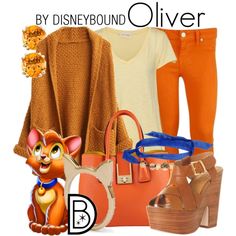 Look Disney, Disney Dress Up, Cute Disney Outfits, Oliver And Company, Disney Bounding, Character Inspired Outfits