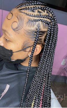 Lemonade Braids Hairstyles, Big Box Braids Hairstyles, Hair Braid Videos, Feed In Braids Hairstyles, Box Braids Hairstyles For Black Women, Braided Cornrow Hairstyles, Braids Hairstyles Pictures, African Braids, Girls Hairstyles Braids