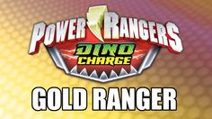 the logo for power rangers and gold ranger