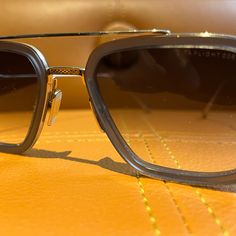 Dita Sunglasses. Good Condition Dita Sunglasses, Gold Black, Sunglasses Accessories, Flight, Mens Accessories, Man Shop, Sunglasses, Gold, Color