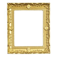 Dollhouse Miniature Gold Frame. Dollhouse Miniature Gold Rectangle Frame Resin Picture Frame, Empty Picture Frames, Miniature Home, Modern Dollhouse, Painting Accessories, Rectangle Frame, House Miniatures, Factory Direct Craft, Miniature House