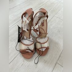 Brand New Forever 21 Heels With Tag. Size 6. Lace Up. Forever 21 Shoes, Shoes Brand, Shoe Brands, Shoes Women Heels, Forever 21, Shoes Heels, Lace Up, Size 6, Women Shoes