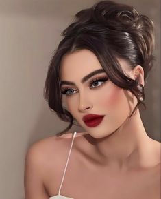 Bentuk Alis, Bold Makeup Looks, Glam Makeup Look, Bold Makeup, Cute Makeup Looks, Bridal Makeup Looks, Glamour Makeup, Makati, Glam Makeup