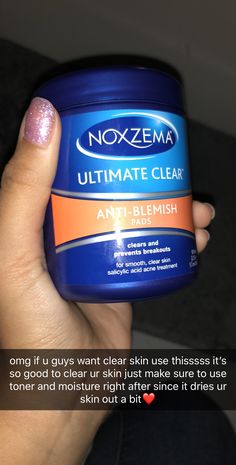 Noxema Skin Routine, Gentle Skin Cleanser, Sleepover Things, Salicylic Acid Acne, Skin Cleanser, Clear Skin Tips, Hygiene Routine, School Study, Pretty Skin Care