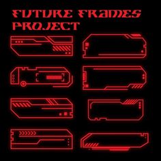 the future frames project logo is shown in red