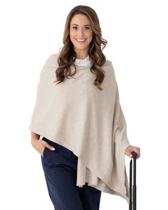 PRICES MAY VARY. DESIGNED FOR TRAVEL, MADE FOR EVERYDAY LIFE: Our Dreamsoft Travel Scarf was designed to be your extra comfy layer for plane travel, but it’s made so you can use it every day! From brunch dates to looking sophisticated on a zoom call, it’s the layer you’ll always find yourself reaching for. 20+ WAYS TO STYLE AND WEAR: Our how to style guide walks you through our 20 favorite ways to wear your new favorite accessory. Even better, our customers keep finding new styles for their Drea Shawl For Women, Travel Scarf, Cashmere Poncho, Cashmere Gloves, Stylish Scarves, Fashion Trends Winter, Cashmere Wool, Knit Outfit, Look Chic