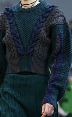 Knitting Fashion Design 2022, Haute Couture Knitwear, Interesting Sweaters, Fall 23 Fashion Trends, Couture Knitwear, Knit Fashion Runway, Trending Crochet Patterns, Spooky Fashion, Knitwear Trends