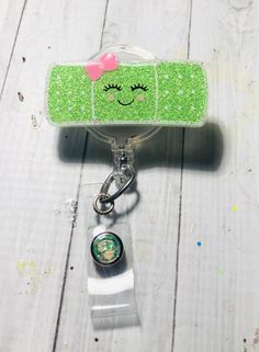 Personalized Green Badge Holders As Gift, Patient Care Tech, Nursing Badge Reel, Nursing Badge, Medical Badge, Nursing Accessories, Anatomical Heart, Nurse Badge Reel, Nurse Badge