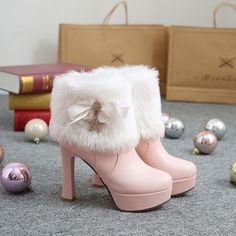 Fashion Winter Boots PN6515 ●Size:please see the picture. ●Heel Hight:about 11 cm ●Material:PU (Please allow 1-3cm differs due to manual measurement.As different computers display colors differently,the color of the actual may vary slightly from the above images.Thanks for your understanding.) ●About Shipping: We attach great importance to the orders of each customer and parcel delivery. 1.Processing time: 2-3 business days. 2.Shipping time: 10-15 business days to US, please allow 3-4 weeks shipping to other country.(Shipping times can be affected by variable customs clearance times or public holidays.) Winter Fashion Boots, Parcel Delivery, Heart Hoodie, Summer Slippers, Fleece Dress, Cute Fruit, Martin Boots, Coat Outfits, Fashion Winter