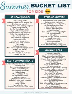 free printable Summer Holiday Ideas For Kids, Summer Plans With Kids, Summer Bucket List Family, Summer Bucket List For Families, Summer Planning With Kids, Kids Summer Bucket List Ideas, Summer Plans For Kids, Kid Summer Bucket List, Summer Ideas For The Kids