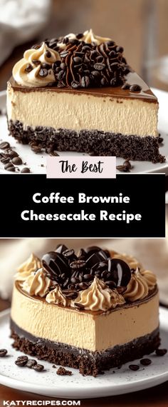 the best coffee brownie cheesecake recipe