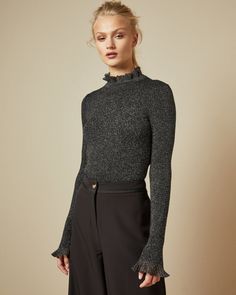 Black Knitwear, Knitwear Women, Halloween Outfits, No Frills, Everyday Look, Favorite Things List, Next Uk, Ted Baker, Sweater Outfits