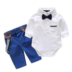 Baby Boy Formal Wear, Baby Boy Suspenders, Baby Wedding Outfit, Boys Formal Wear, Suspenders For Boys, Baby Mode, Baby Boy Dress, Baby Boy Clothes Newborn, Party Kleidung