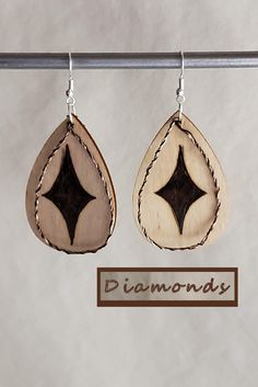 Large Hand-burned Water-color Teardrop Earrings - Etsy Egypt Unique Teardrop Plug Earrings For Gift, Hypoallergenic Teardrop Plug Earrings Gift, Unique Teardrop Earrings, Hypoallergenic Teardrop Plug Earrings, Wood Wall Hanging, Teacher Christmas Gifts, Teacher Christmas, Hand Drawn Design, Light Weight Earrings