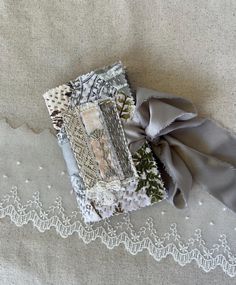 the fabric has been altered to look like lace