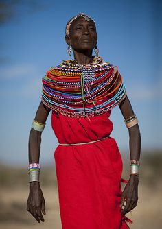 Absolutely love this Samburu Woman, Samburu Kenya, Eric Lafforgue, Afrikaanse Kunst, Design Moda