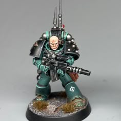 Sons Of Horus 30k, Luna Wolves, Miniature Painting Ideas, Deadliest Warrior, Miniatures Painting, 40k Chaos, The Horus Heresy, Sons Of Horus