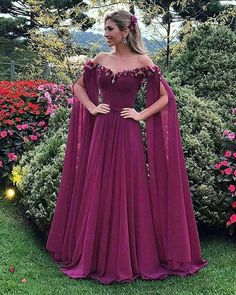 Long Sleeved Prom Dresses, Dark Purple Prom Dress Long Sleeve, Maid Of Honor Dress Purple, Dark Purple Gown Elegant, Wicca Wedding, Prom Dresses Purple, Oc Fashion, Purple Long Sleeve Dress, Purple Evening Dress