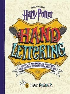 harry potter's hand lettering book