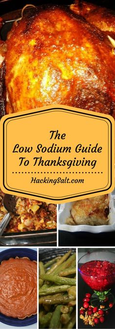 the low sodium guide to thanksgiving